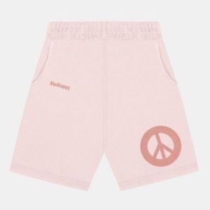 Madhappy Bubble Peace Shorts - Pink